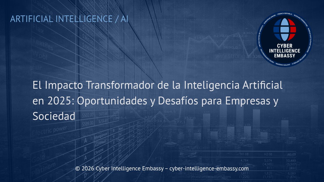 El Impacto Transformador de la Inteligencia Artificial en 2025: Oportunidades y Desafíos para Empresas y Sociedad