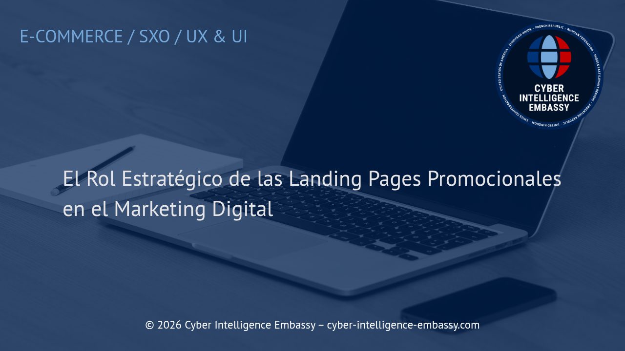 El Rol Estratégico de las Landing Pages Promocionales en el Marketing Digital