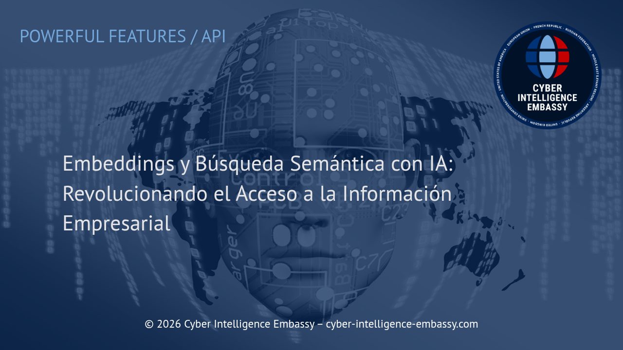 Embeddings y Búsqueda Semántica con IA: Revolucionando el Acceso a la Información Empresarial