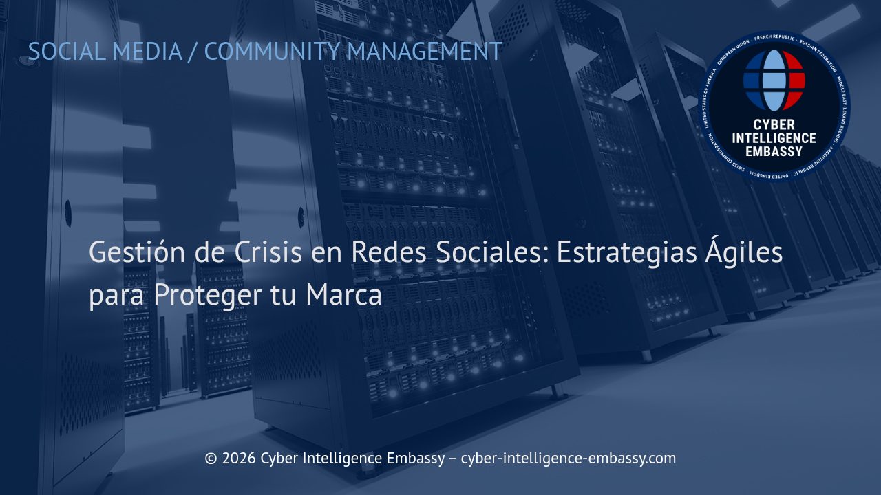 Gestión de Crisis en Redes Sociales: Estrategias Ágiles para Proteger tu Marca
