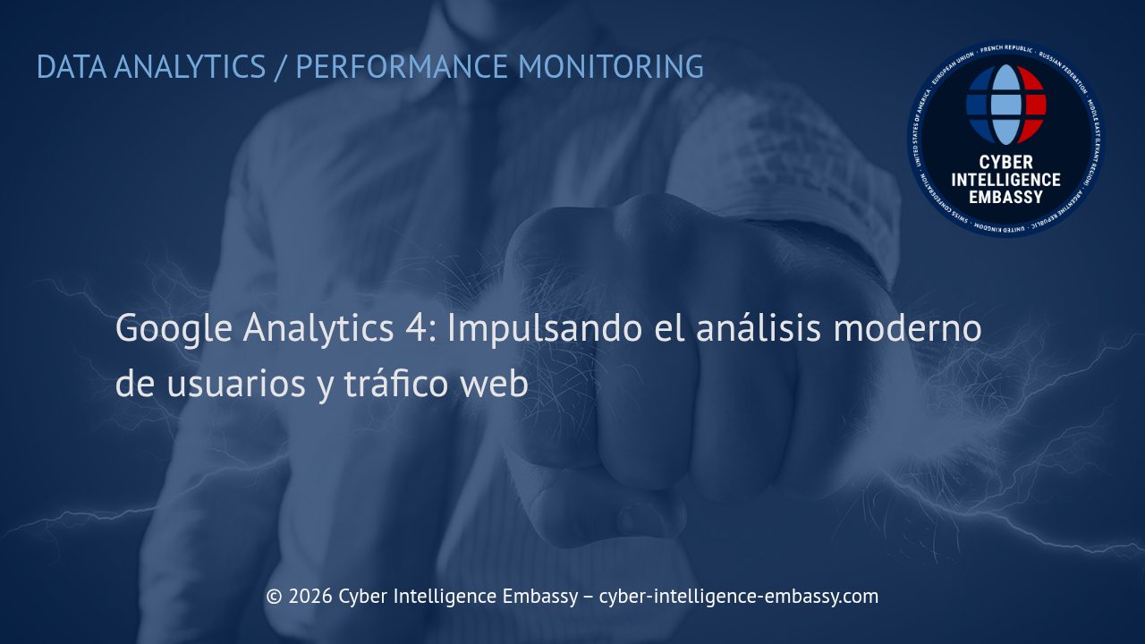 Google Analytics 4: Impulsando el análisis moderno de usuarios y tráfico web