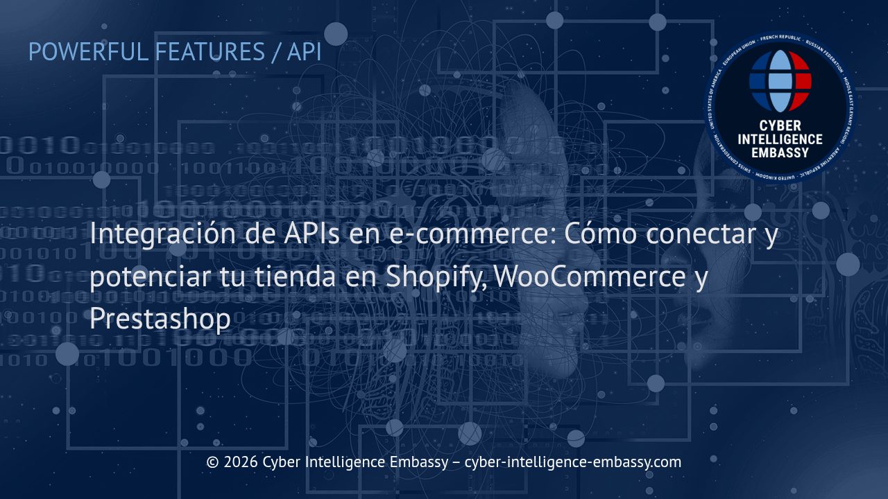 Integración de APIs en e-commerce: Cómo conectar y potenciar tu tienda en Shopify, WooCommerce y Prestashop