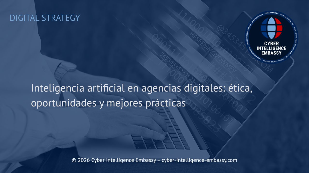 Inteligencia artificial en agencias digitales: ética, oportunidades y mejores prácticas