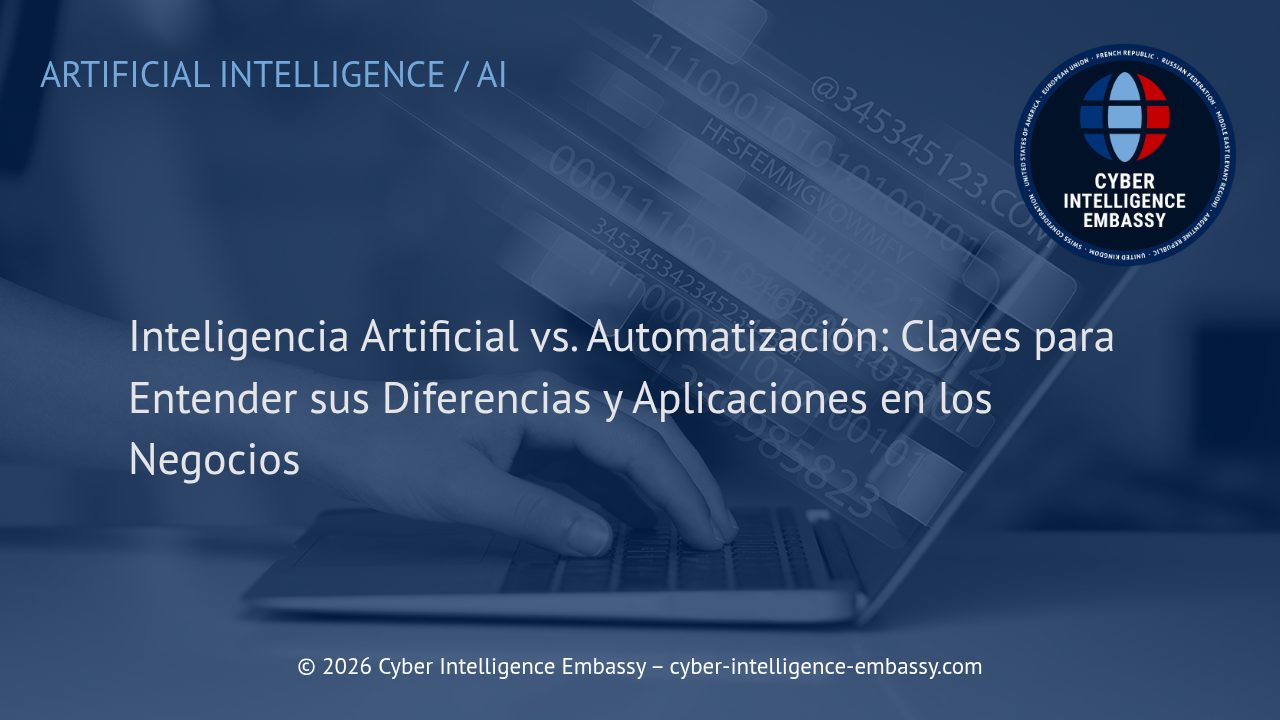 Inteligencia Artificial vs. Automatización: Claves para Entender sus Diferencias y Aplicaciones en los Negocios