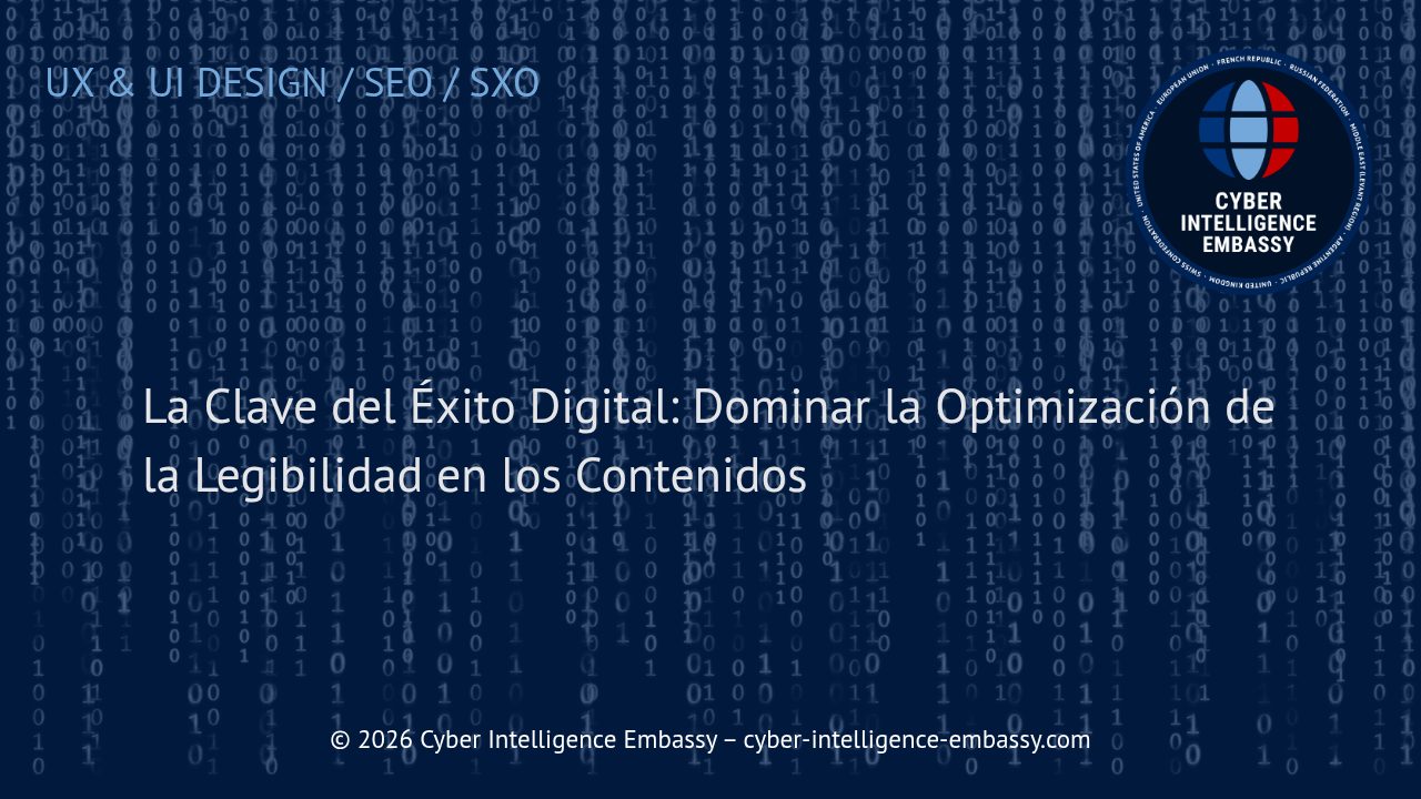 La Clave del Éxito Digital: Dominar la Optimización de la Legibilidad en los Contenidos