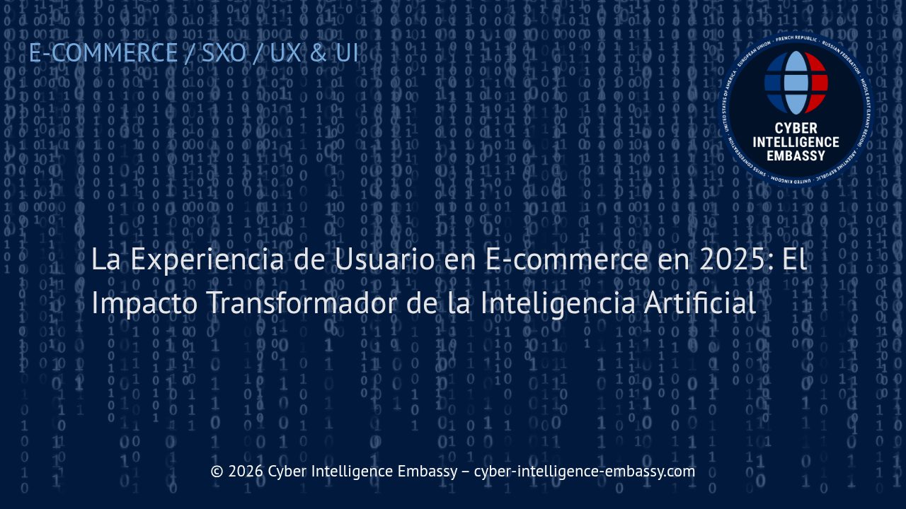 La Experiencia de Usuario en E-commerce en 2025: El Impacto Transformador de la Inteligencia Artificial