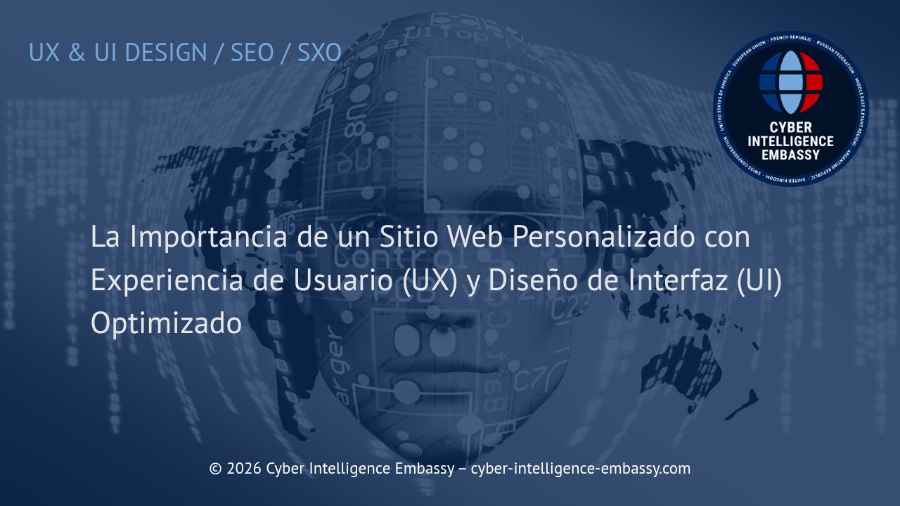La Importancia de un Sitio Web Personalizado con Experiencia de Usuario (UX) y Diseño de Interfaz (UI) Optimizado