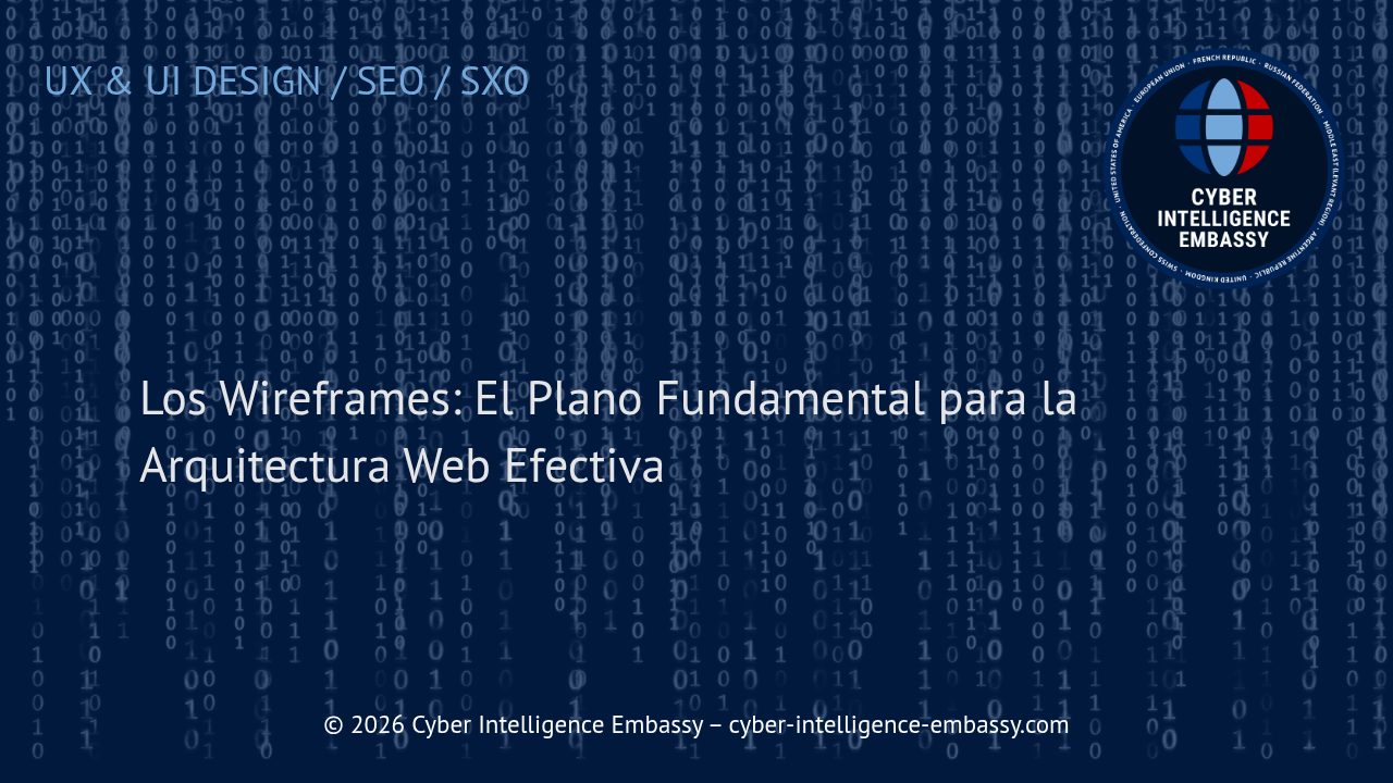 Los Wireframes: El Plano Fundamental para la Arquitectura Web Efectiva