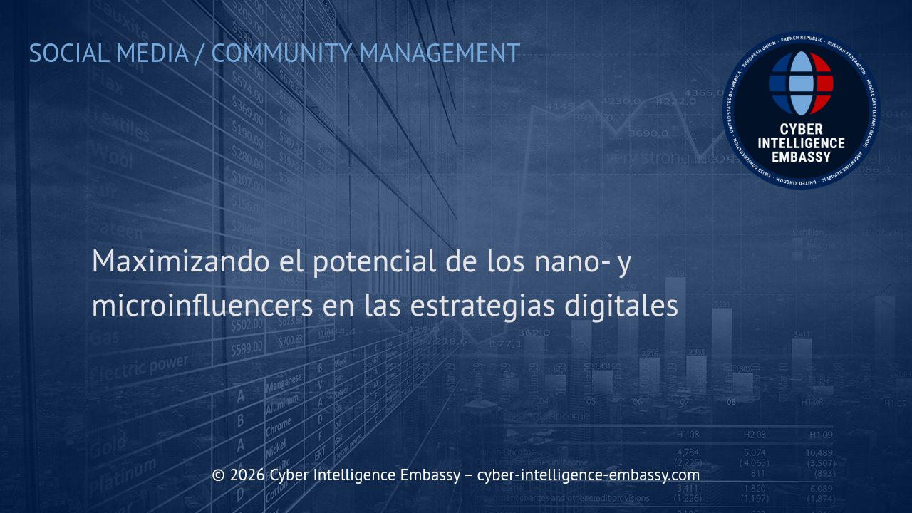Maximizando el potencial de los nano- y microinfluencers en las estrategias digitales