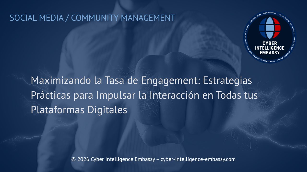 Maximizando la Tasa de Engagement: Estrategias Prácticas para Impulsar la Interacción en Todas tus Plataformas Digitales