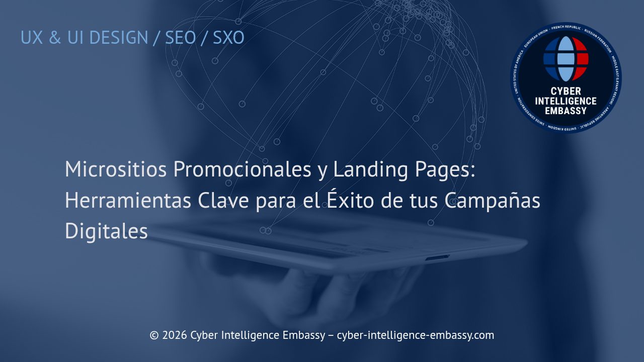 Micrositios Promocionales y Landing Pages: Herramientas Clave para el Éxito de tus Campañas Digitales