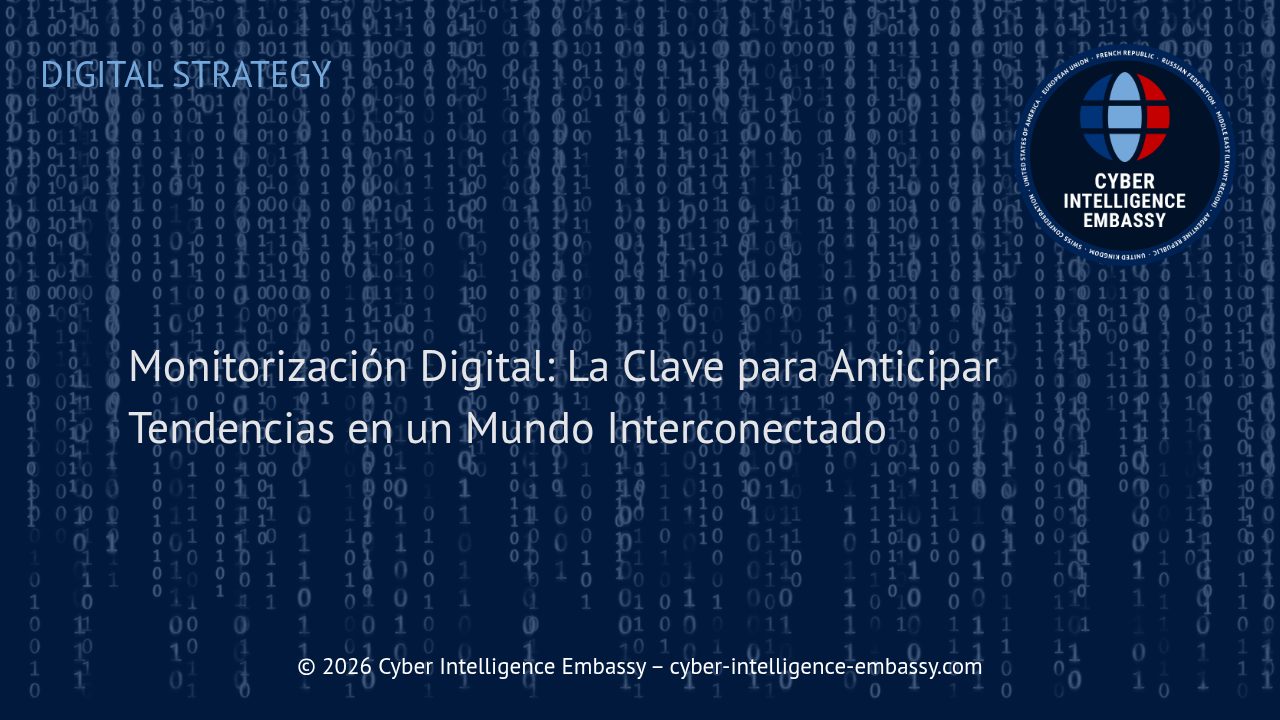 Monitorización Digital: La Clave para Anticipar Tendencias en un Mundo Interconectado