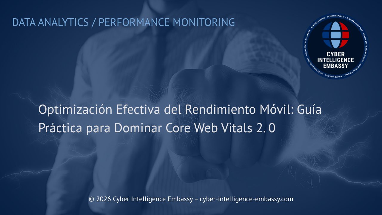Optimización Efectiva del Rendimiento Móvil: Guía Práctica para Dominar Core Web Vitals 2. 0