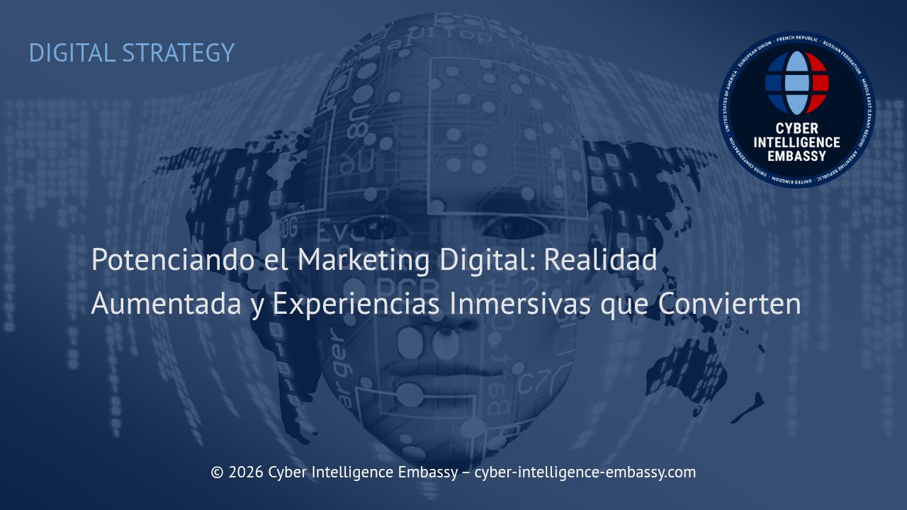 Potenciando el Marketing Digital: Realidad Aumentada y Experiencias Inmersivas que Convierten