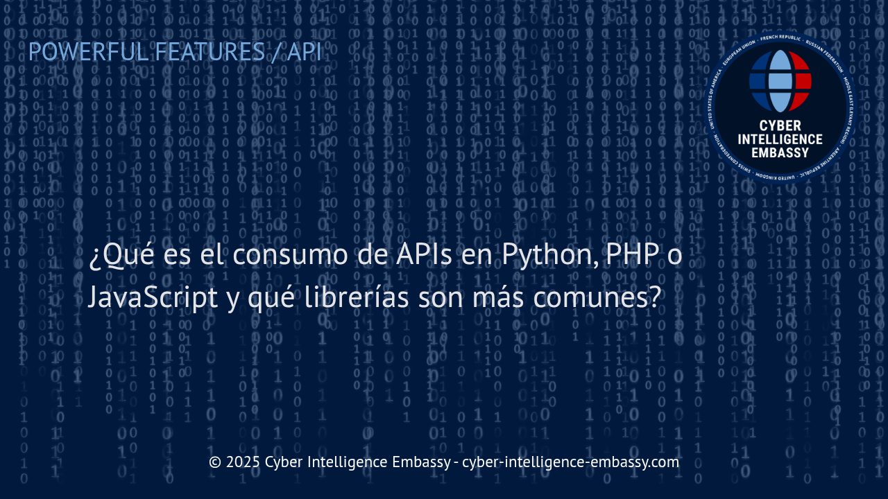 Cómo consumir APIs en Python, PHP y JavaScript: herramientas clave y mejores prácticas