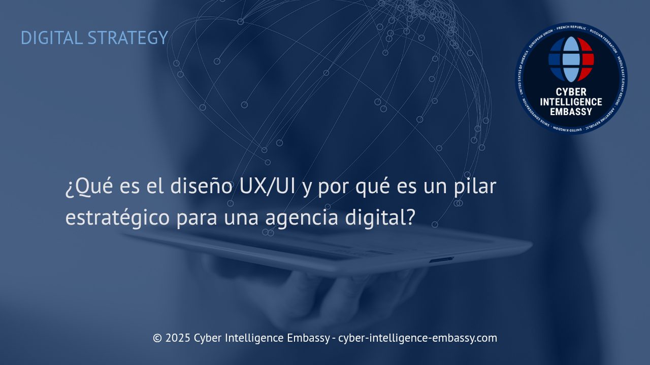 El impacto estratégico del diseño UX/UI en agencias digitales modernas