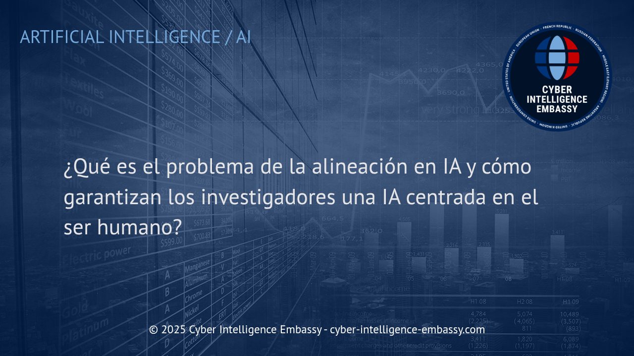 El reto de la alineación en la inteligencia artificial: Cómo construir sistemas realmente centrados en el ser humano