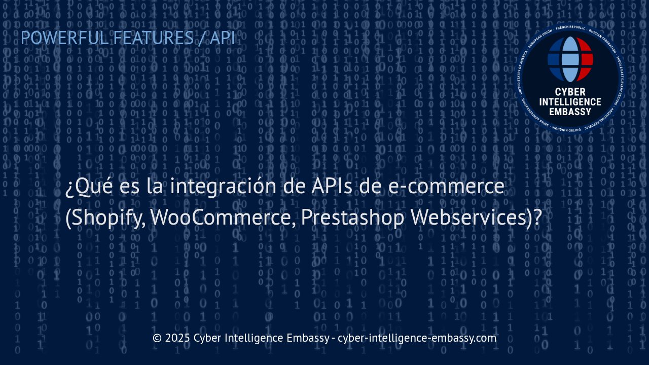 Integración de APIs en e-commerce: Cómo conectar y potenciar tu tienda en Shopify, WooCommerce y Prestashop