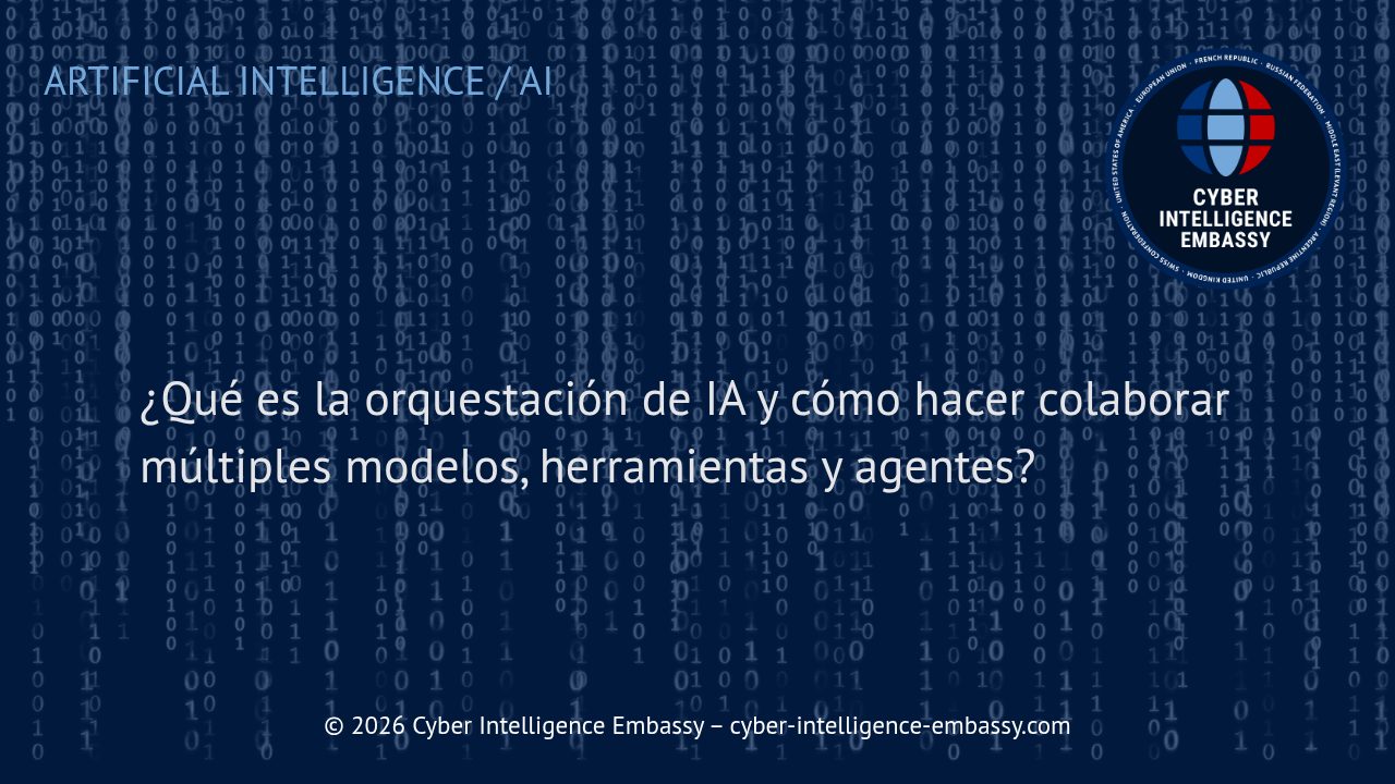¿Qué es la orquestación de IA y cómo hacer colaborar múltiples modelos, herramientas y agentes?
