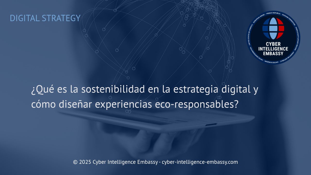 Integrar la sostenibilidad en la estrategia digital: Claves para experiencias eco-responsables