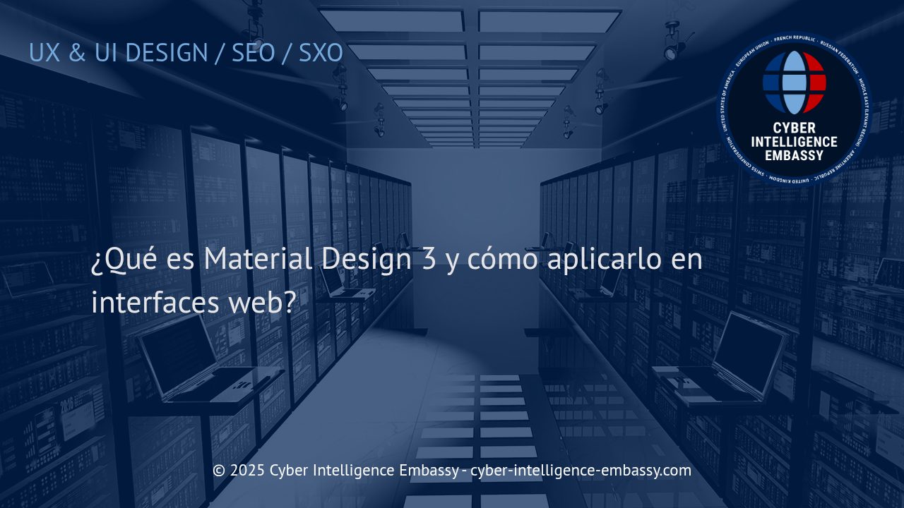 Material Design 3: Cómo llevar la última evolución del diseño de Google a tu interfaz web