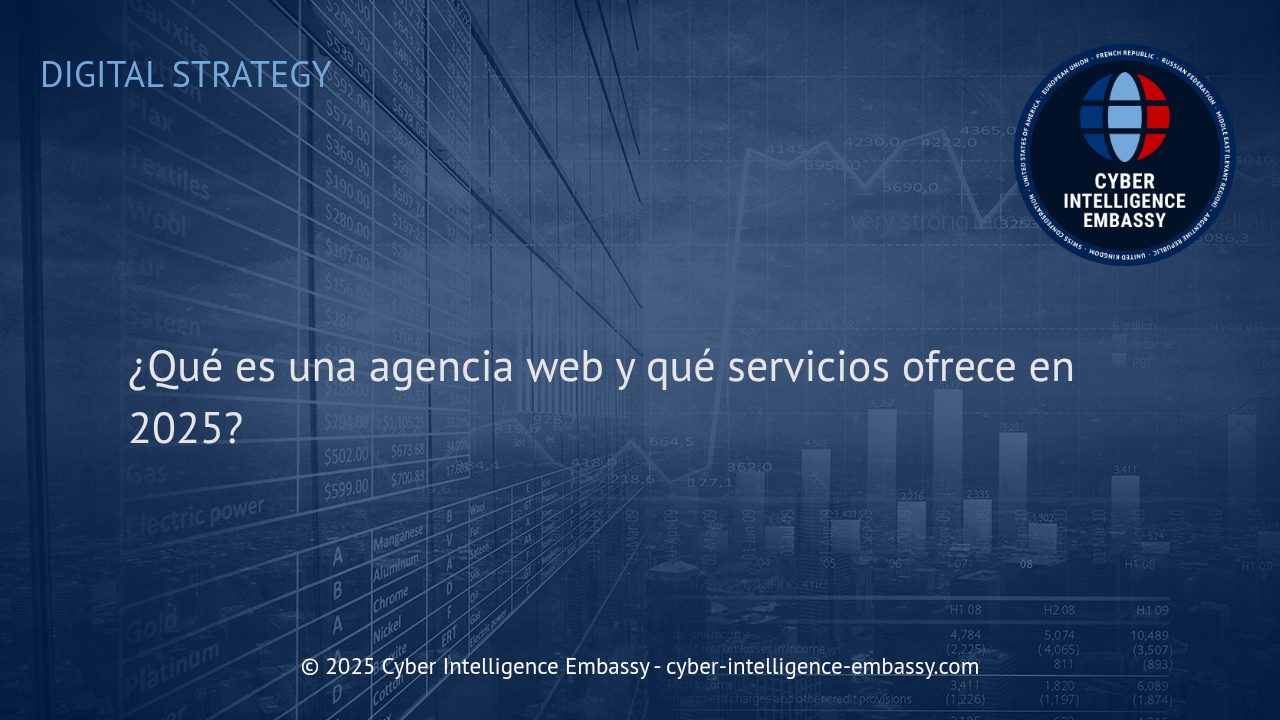 El Rol de las Agencias Web en 2025: Servicios Clave para la Competitividad Digital