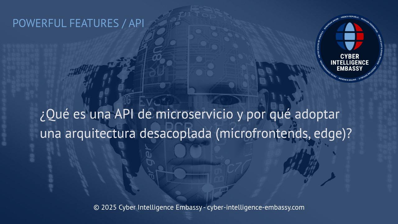 API de Microservicios y Arquitectura Desacoplada: La Clave para Innovar y Escalar en la Era Digital