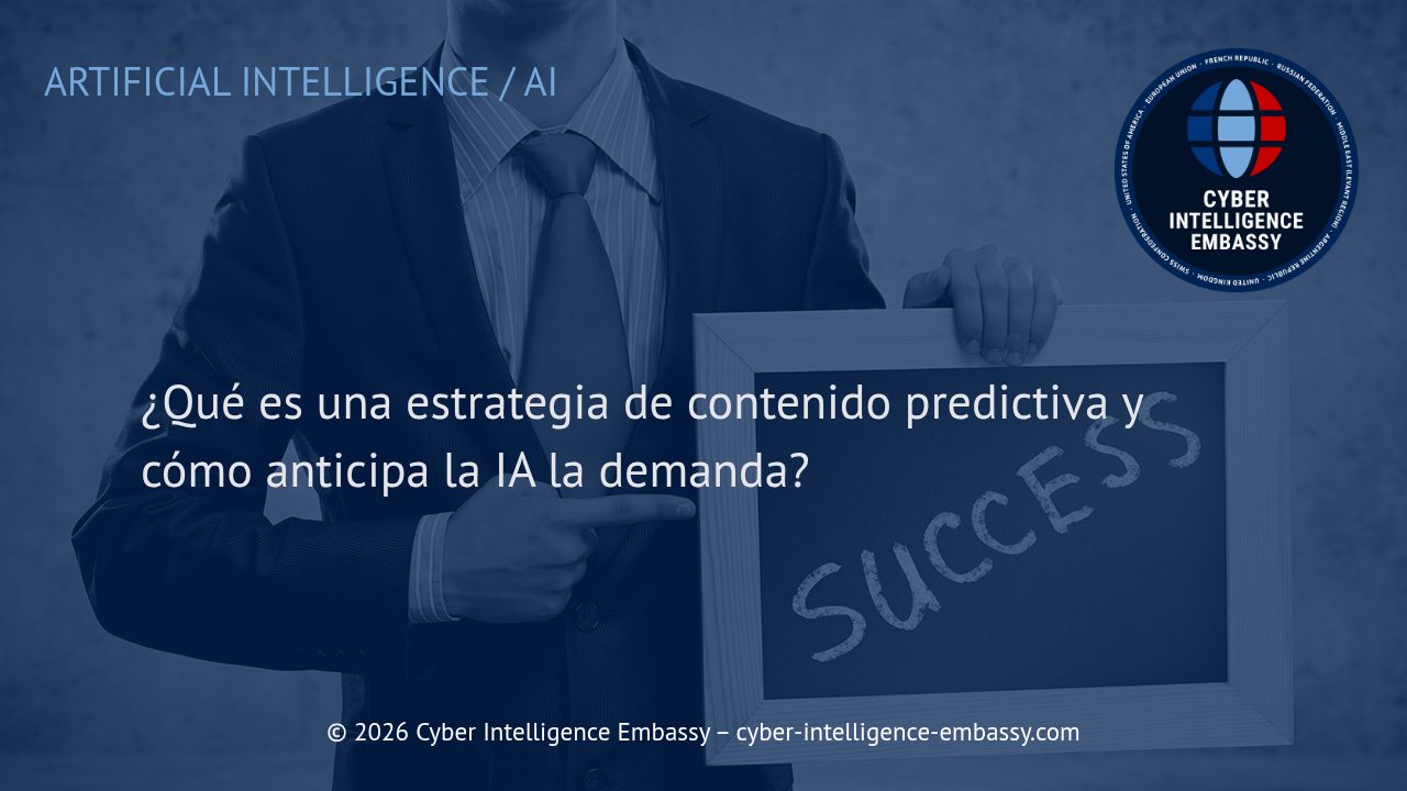 ¿Qué es una estrategia de contenido predictiva y cómo anticipa la IA la demanda?