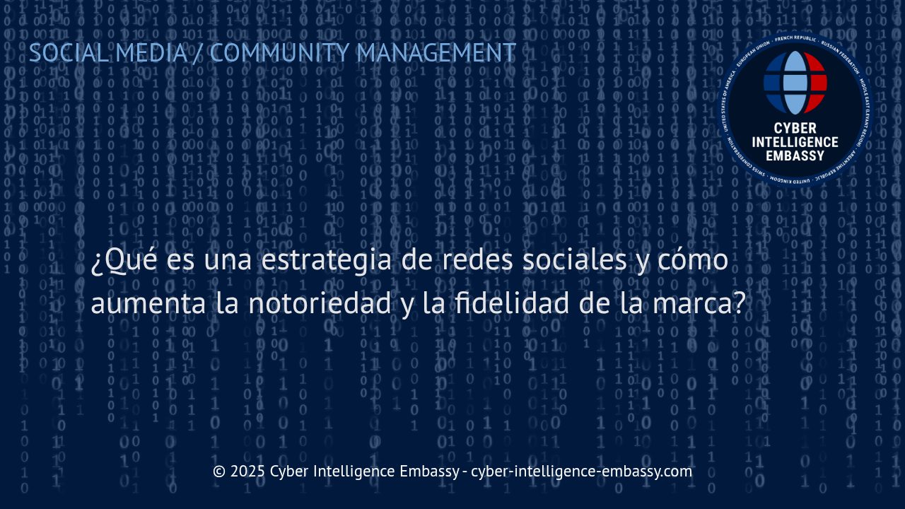 Estrategias de Redes Sociales: El Motor para la Visibilidad y Lealtad de tu Marca