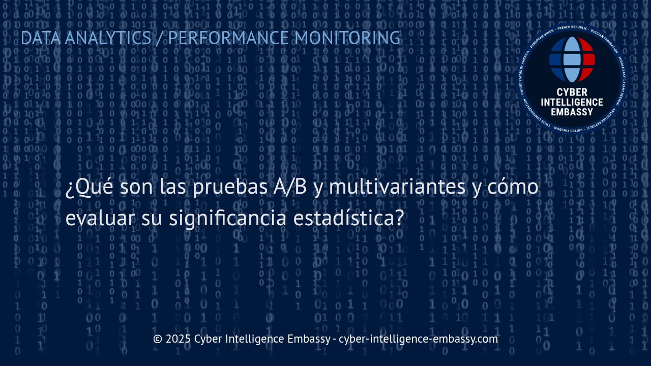 Optimización basada en datos: Entendiendo las pruebas A/B y multivariantes y su relevancia estadística