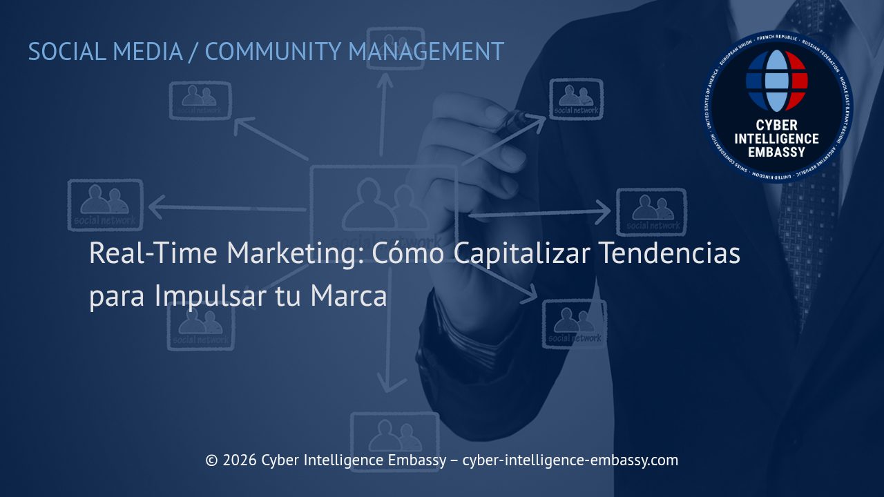 Real-Time Marketing: Cómo Capitalizar Tendencias para Impulsar tu Marca