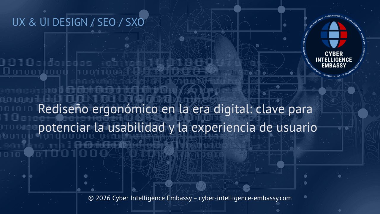 Rediseño ergonómico en la era digital: clave para potenciar la usabilidad y la experiencia de usuario