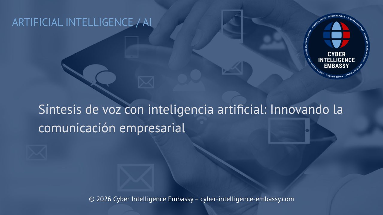 Síntesis de voz con inteligencia artificial: Innovando la comunicación empresarial