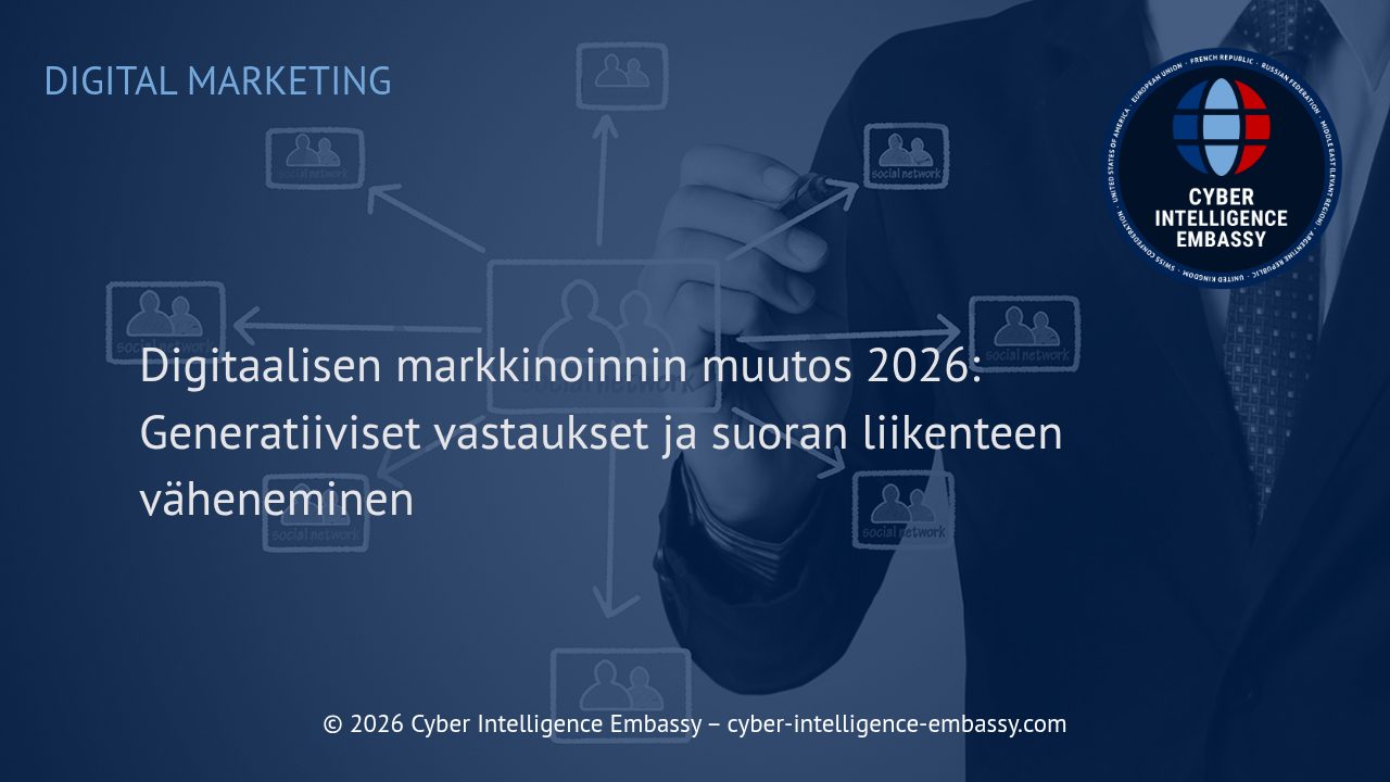 Digitaalisen markkinoinnin muutos 2026: Generatiiviset vastaukset ja suoran liikenteen väheneminen