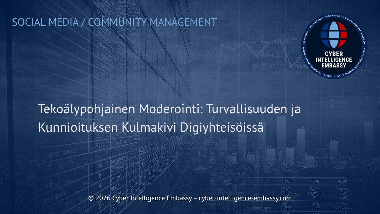 Tekoälypohjainen Moderointi: Turvallisuuden ja Kunnioituksen Kulmakivi Digiyhteisöissä