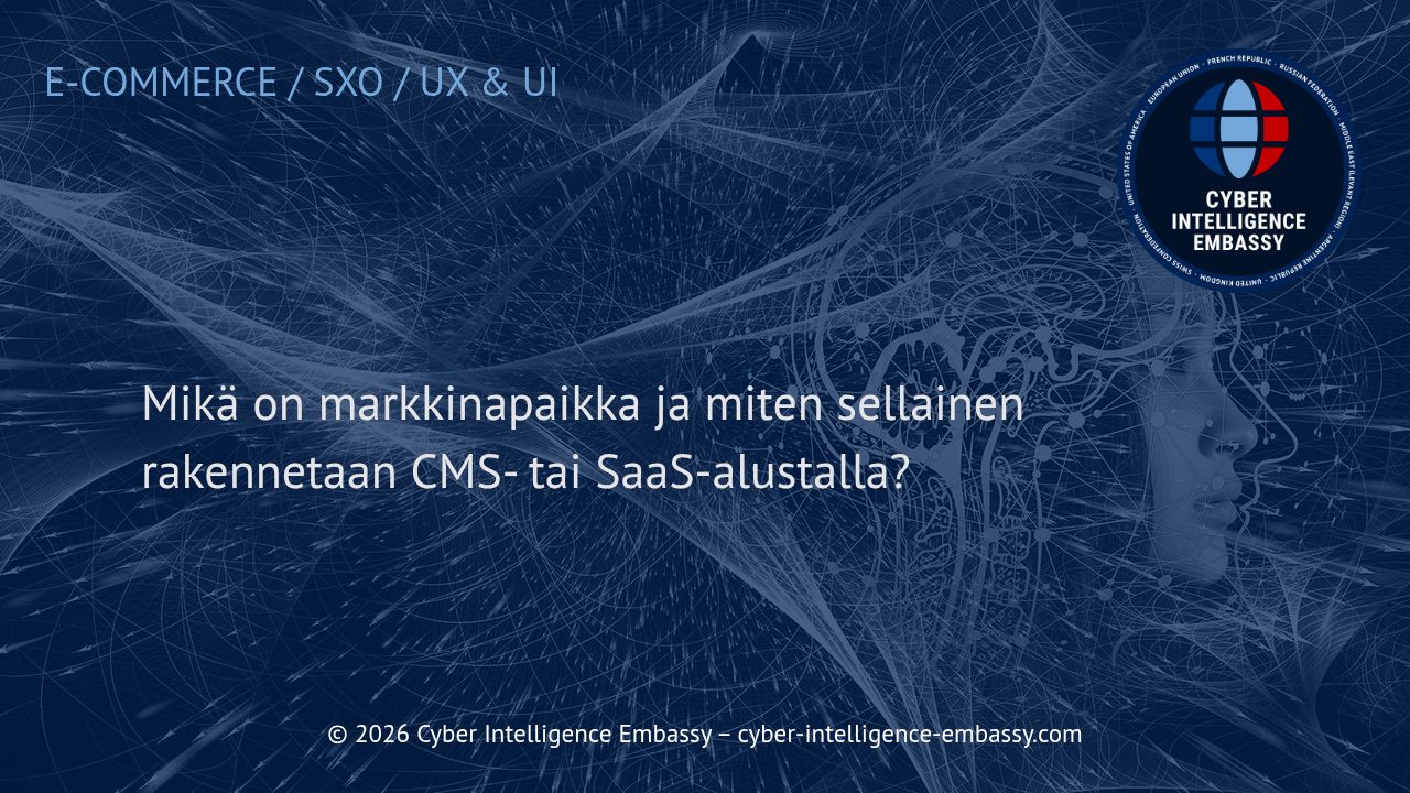 Mikä on markkinapaikka ja miten sellainen rakennetaan CMS- tai SaaS-alustalla?