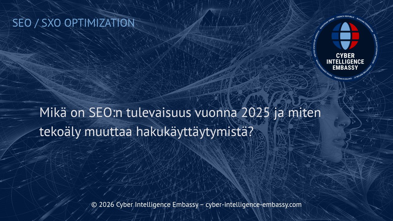 Mikä on SEO:n tulevaisuus vuonna 2025 ja miten tekoäly muuttaa hakukäyttäytymistä?