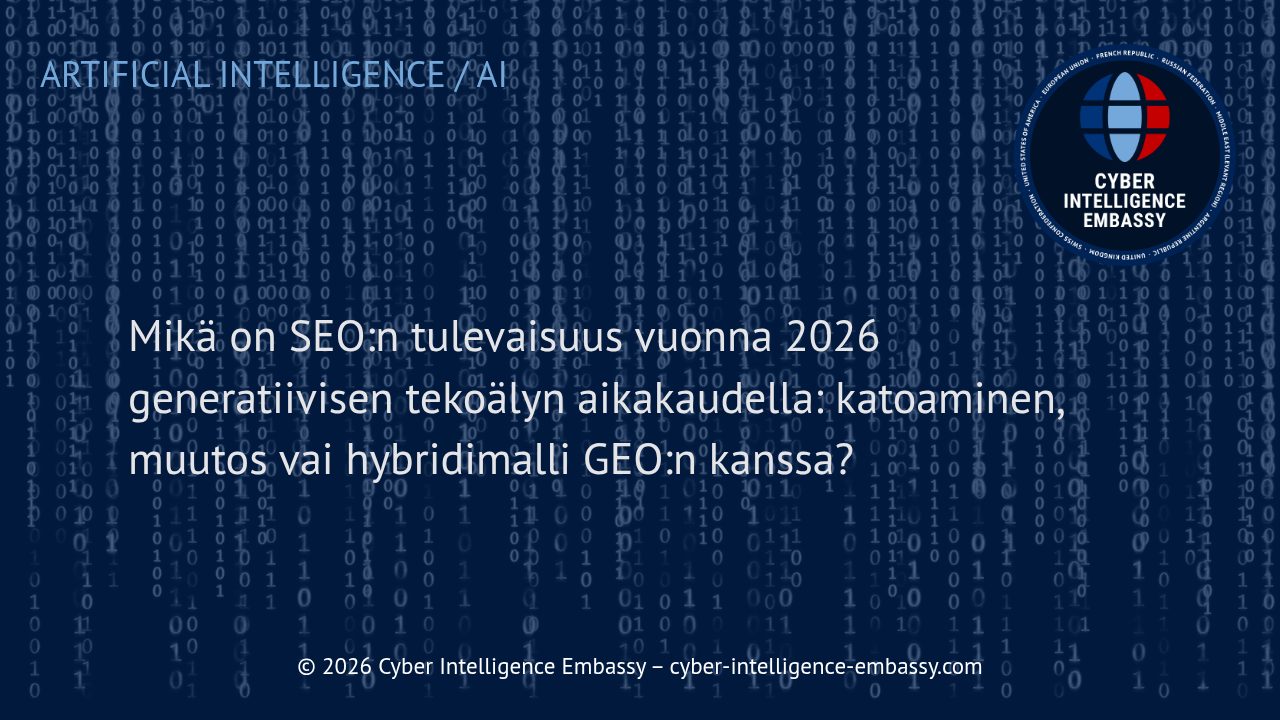 Mikä on SEO:n tulevaisuus vuonna 2026 generatiivisen tekoälyn aikakaudella: katoaminen, muutos vai hybridimalli GEO:n kanssa?