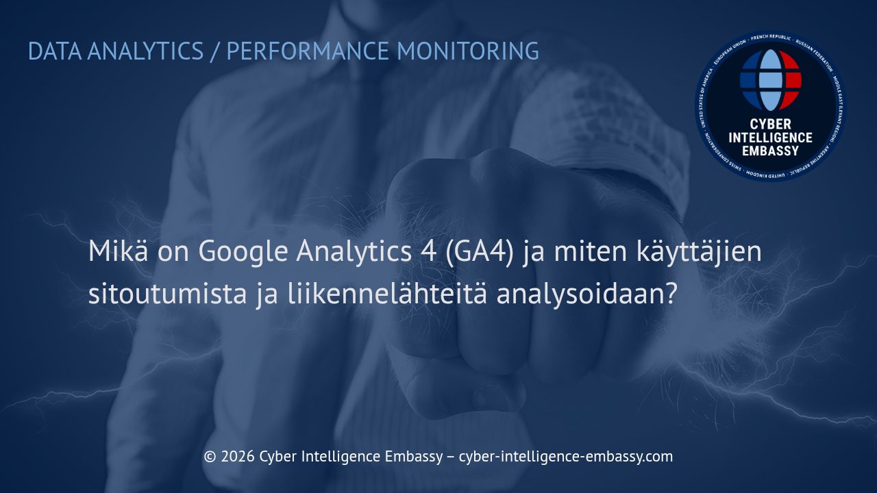 Mikä on Google Analytics 4 (GA4) ja miten käyttäjien sitoutumista ja liikennelähteitä analysoidaan?