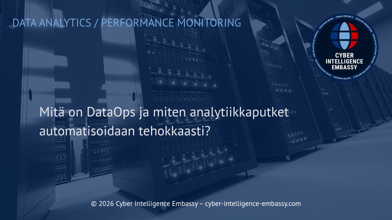 Mitä on DataOps ja miten analytiikkaputket automatisoidaan tehokkaasti?