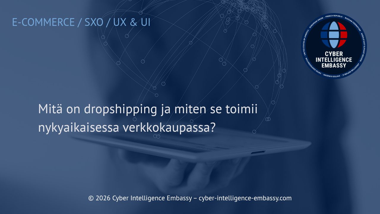 Mitä on dropshipping ja miten se toimii nykyaikaisessa verkkokaupassa?