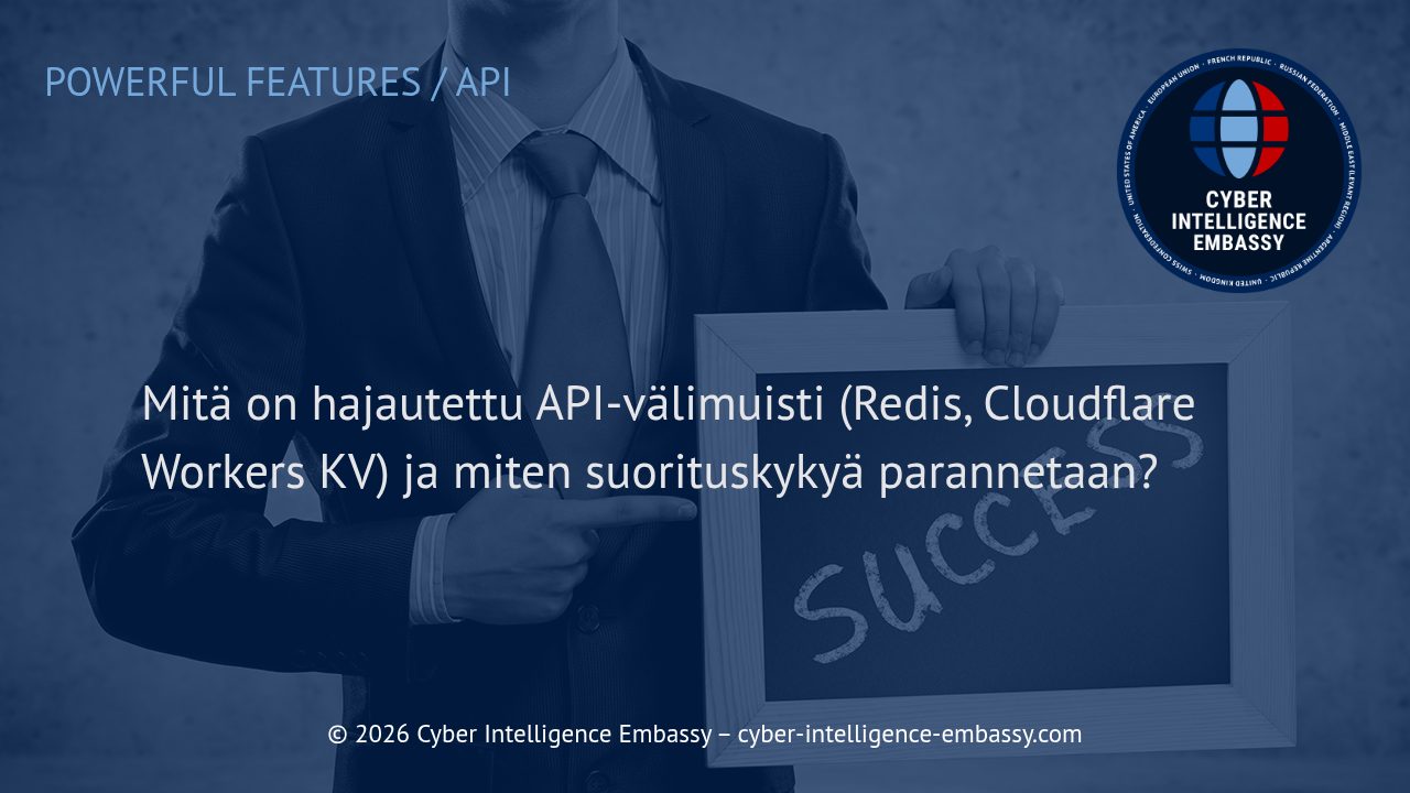 Mitä on hajautettu API-välimuisti (Redis, Cloudflare Workers KV) ja miten suorituskykyä parannetaan?