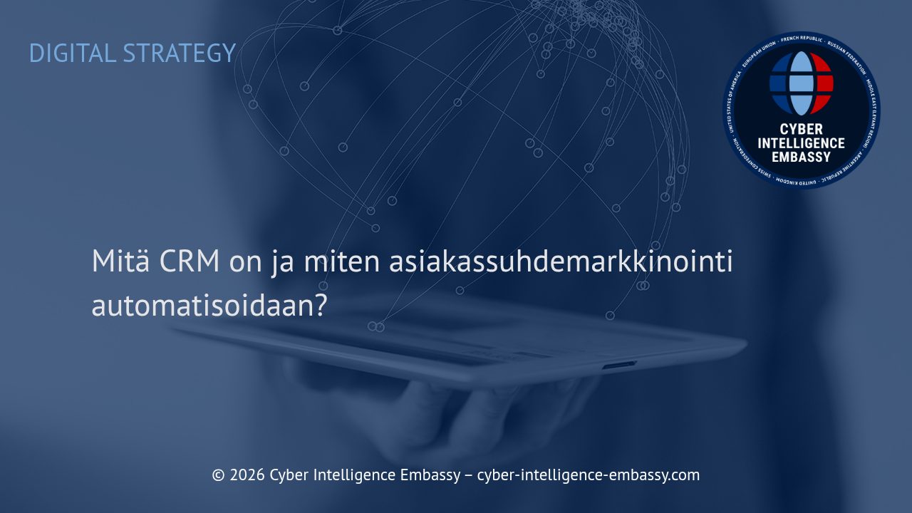 Mitä CRM on ja miten asiakassuhdemarkkinointi automatisoidaan?