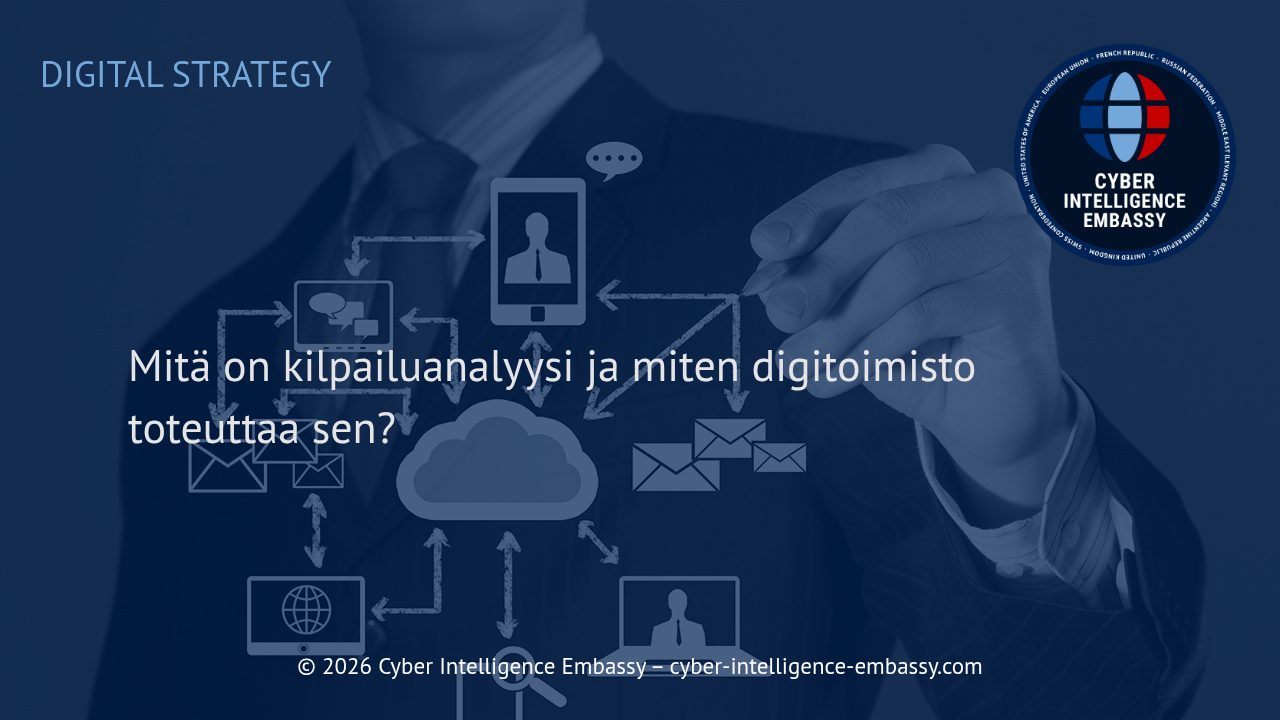 Mitä on kilpailuanalyysi ja miten digitoimisto toteuttaa sen?