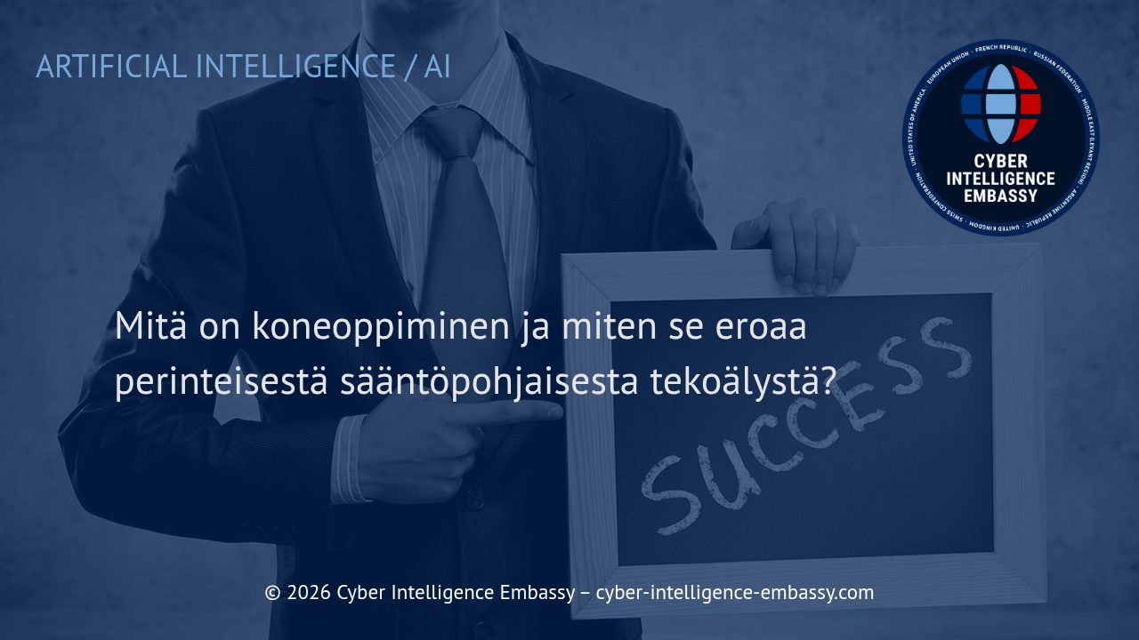 Mitä on koneoppiminen ja miten se eroaa perinteisestä sääntöpohjaisesta tekoälystä?