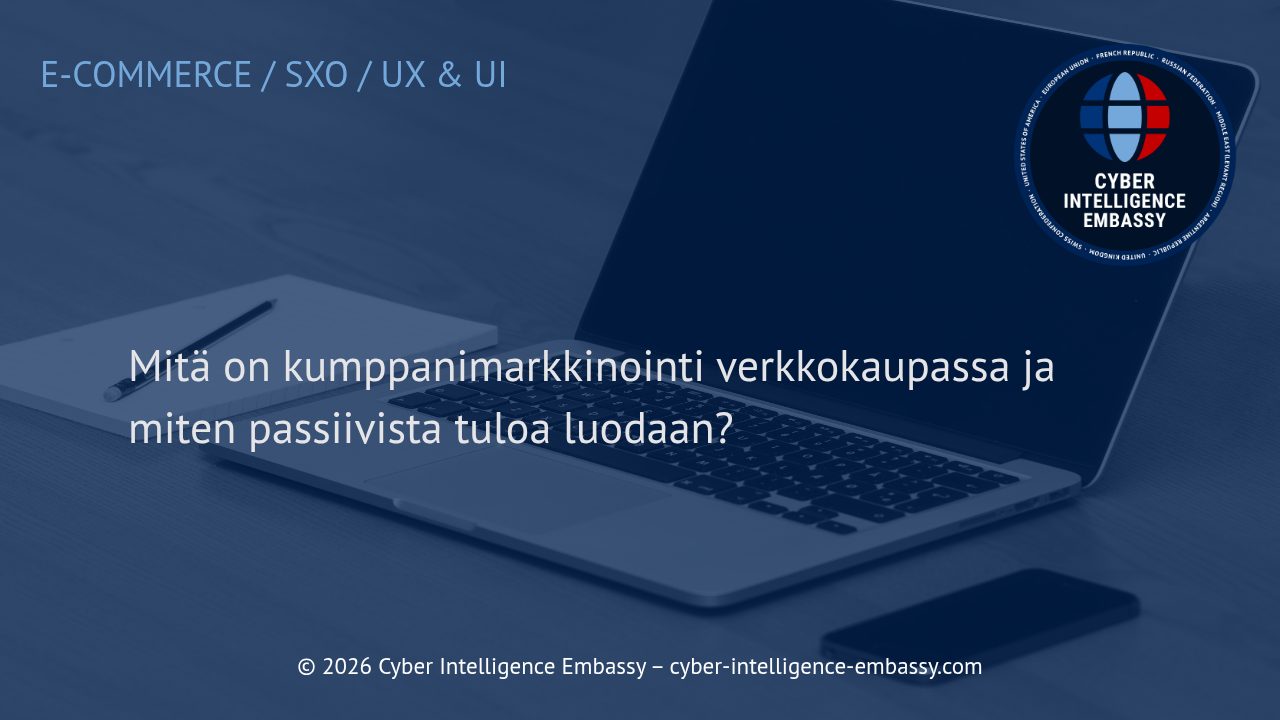 Mitä on kumppanimarkkinointi verkkokaupassa ja miten passiivista tuloa luodaan?