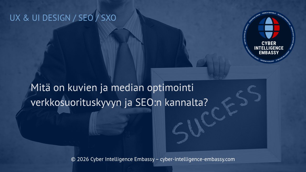 Mitä on kuvien ja median optimointi verkkosuorituskyvyn ja SEO:n kannalta?