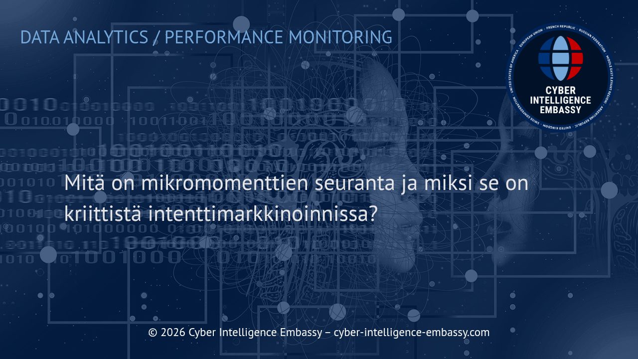 Mitä on mikromomenttien seuranta ja miksi se on kriittistä intenttimarkkinoinnissa?