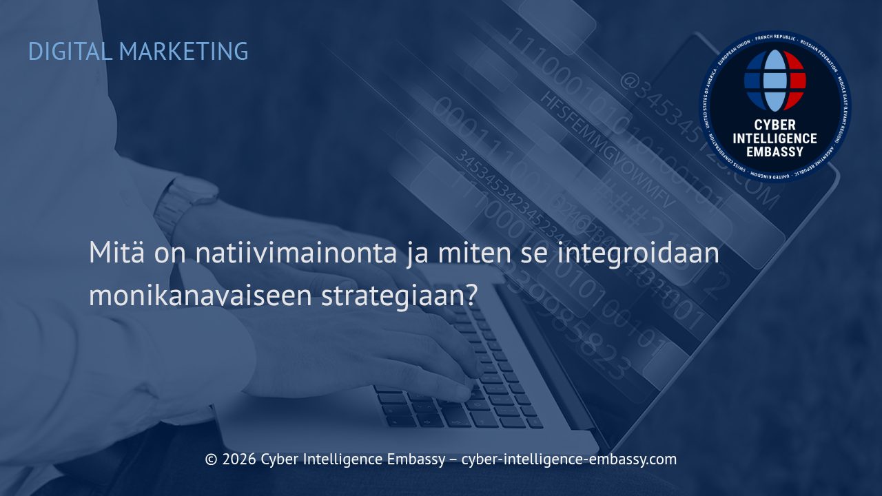 Mitä on natiivimainonta ja miten se integroidaan monikanavaiseen strategiaan?