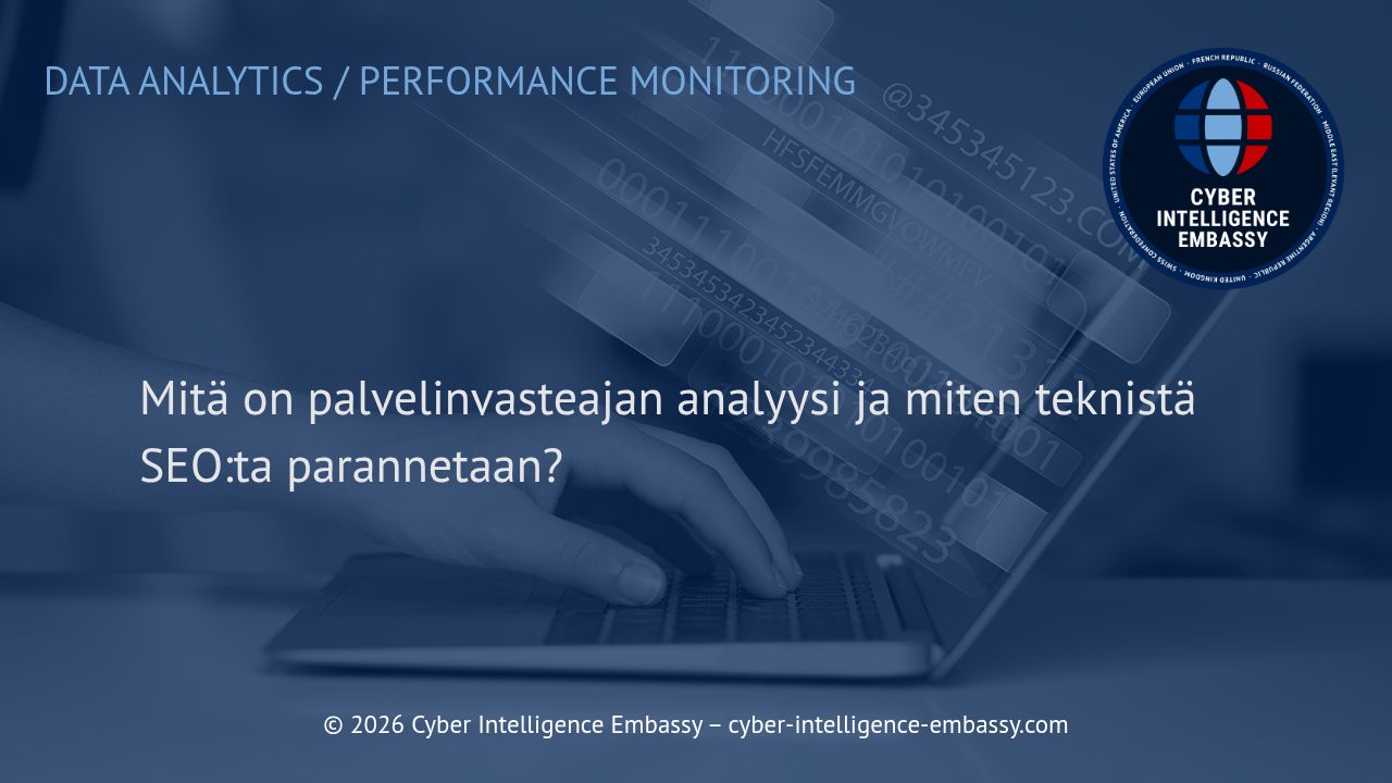 Mitä on palvelinvasteajan analyysi ja miten teknistä SEO:ta parannetaan?